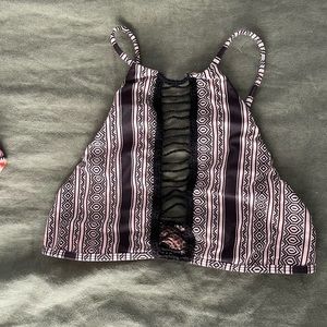 Acacia Swimwear Malibu Top in Dubai Print (S)